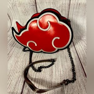 Naruto Shippuden Red Cloud Cross Body Purse